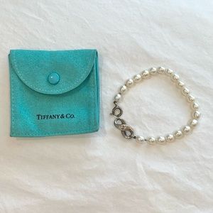 Tiffany & Co Infinity Pearl Bracelet